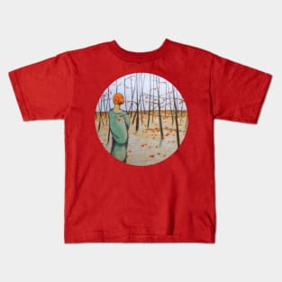 Winter woods Kids T-Shirt